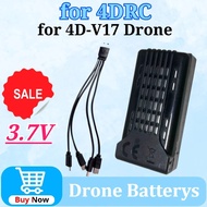 3.7V for 4D-V17 Drone Batterys for 4DRC Airplane Accessories for V17 RC Airplane Battery for 4DRC V1