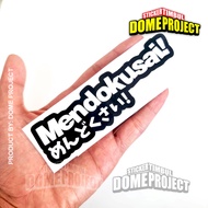 JAPANESE STICKERS WITH 4 COLOR OPTIONS