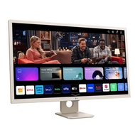 LG 樂金 32"  32SR50F-W智慧聯網(HDMI2.1*2.USB*2/含喇叭/智慧遙控器/IPS)螢幕