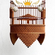 Puteh bird cage - Bamboo 01 design