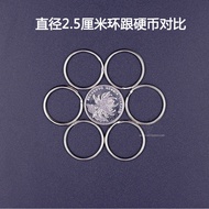 Mini Thick Key Ring Key Ring Small Ring Accessories Key Ring Iron Ring 2MM2.5MM