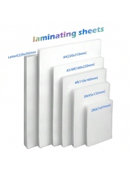 Multi-Size 11.5 X 9.0 Inch / A4 / A5 Thermal Laminating Bags Clear Thermal Laminating Plastic Paper