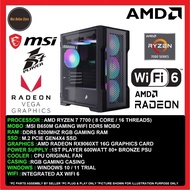 Gaming Value Pc Desktop AMD Ryzen 7 7700/ 16GB/32GB/500GB SSD/1TB SSD/RX9060XT 16GB/600W/WIFI