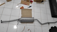 Tabung Pipa Knalpot Belakang T120SS Futura Carburator Muffler Suzuki