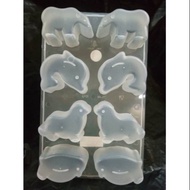 Dolphin pudding/bento mold bento accessories for kids