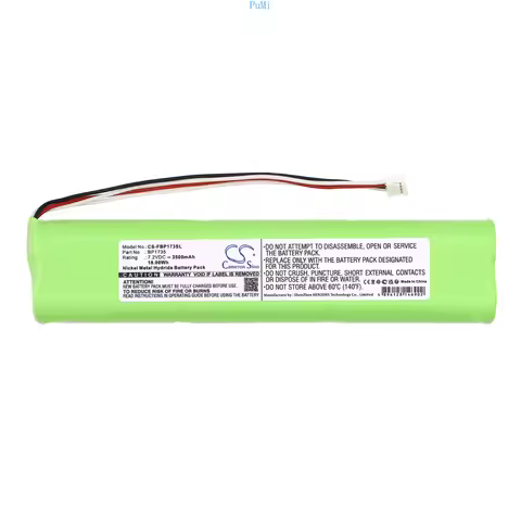 CameronSino Equipment, Survey Battery Ni-MH 7.20V 2500mAh For Fluke BP1735 Biomedical Varta multimet