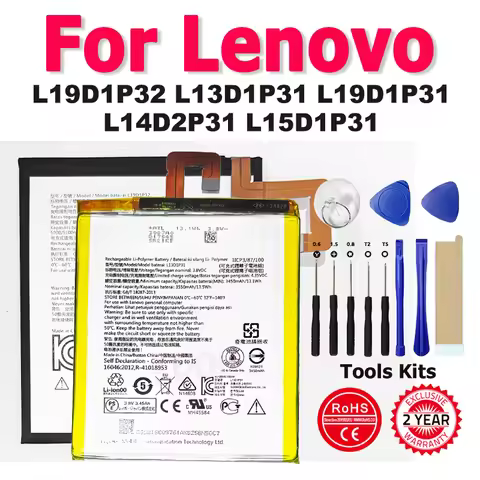 XDOU L15D1P31 L13D1P31 L19D1P32 L14D2P31 L19D1P31 Battery For Lenovo Tab Pad M10 M8 2 3 7 X90 A3500 