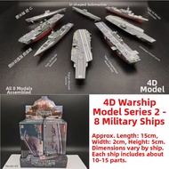 4D Assembled Model Ship