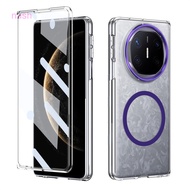 เคสสำหรับ Huawei Mate X3 X5 X6 Huawei ปกป้องเลนส์ Mate XT ปลอกเมมเบรนเป็นมิตรกับผิวตัวดูดแม่เหล็กการ
