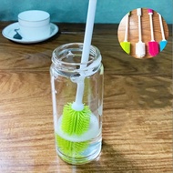 1PC Cup brush bottle brush silicone bottle brush insulated cup cola bottle cleaning brush
