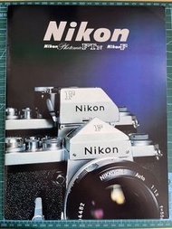 1979年 Nikon 日本原廠 catalog 日本版 FTN  F系 單反 相機 Lens
