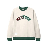 Russ Sweater Crewneck New York Broken White - Sweater Pria
