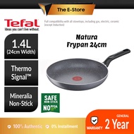 Tefal Natura Frypan 24cm  Non Stick | B22604 (Set Alat Memasak Kuali Periuk Alat Memasak Tidak Melek