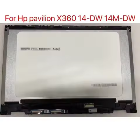 14" for Hp Pavilion X360 14-Dw Series 14 Dw 14M-Dw Lcd Screen Display Panel Touch Digitizer Bezel As