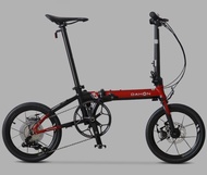 Dahon K3 Plus紅色摺疊單車