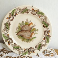 【好日戀物】英國vintage品牌手繪圓盤掛盤