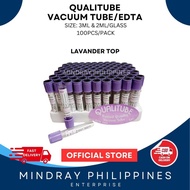 QUALITUBE K2 EDTA Tube Lavander Top ( 2ML)