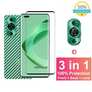 Huawei Nova 11 Pro Full Cover Screen Protector For Huawei P60 P30 P40 P50 Pro Mate 50 40 30 Pro Nova 11i 9 10 SE Pro 5G Tempered Glass Protective Film + Camera Lens Protector