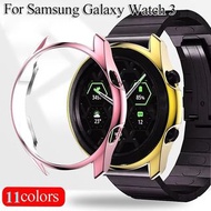 三星 Galaxy Watch 3 保護套 45mm 41mm 手錶軟 TPU 電鍍保護緩衝套 Galaxy Watch 3 配件 包平郵