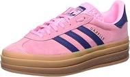 adidas Gazelle Bold W, Women's Trainers, Pink Glow Victory Blue Gum4, 7.5 US