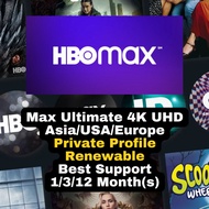 Private Profile 4K UHD Ultimate HBO Max Account
