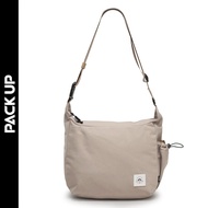 𝗣𝗔𝗖𝗞 𝗨𝗣 กระเป๋าสะพายข้าง  HQ LUGGAGE ผ้า Recycled Polyester รุ่น 804