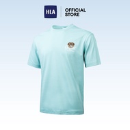 HLA Bear Emboridery Short Sleeve T-Shirt Men - HNTBJ2F645HQE