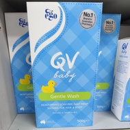 QV Baby Gentle Wash 500g e9/28 QV BABY GENTLE WASH (500ML) QV MANDIAN BABY 500G qv cecair mandian ba