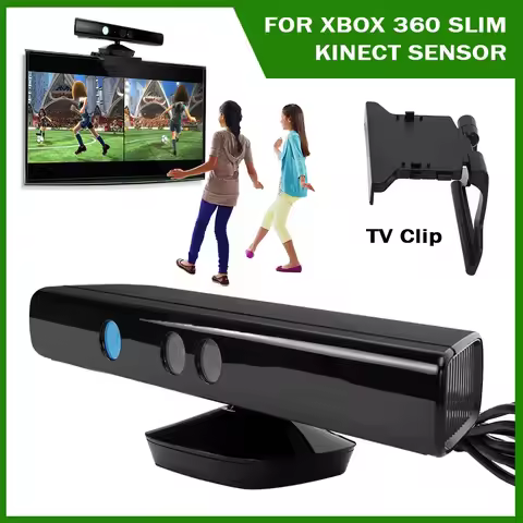 NEW For XBOX 360 Slim Kinect Movement Sensor For X360 Slim X360 E Kinect Sensitive Sensor with TV Cl