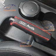 Audi Car Handbrake Protective Cover Leather Gear Hand Brake Sleeve For A3 8l 8Y A1 Q5 TT mk2 A5 A4 B