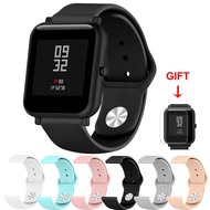 Xiaomi Huami Strap Midong Watch Youth Edition Silicone Wristband Amazfit Bip Solid Color 20mm Single