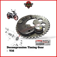 ORIGINAL YAMAHA Y16 Y16ZR CAM GEAR TIMING GEAR 38T DECOMPRESSER ASSY  B3M-E2280-00