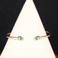 PIAGET(伯爵) POSSESSION 開口手鐲 孔雀石 18K玫瑰金/孔雀石 17號 玫瑰金 18K