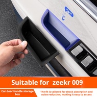 For Zeekr 009 Car Door Door Handle Storage Box Zeekr 009 Car Tuning Accessories Car Storage Supplies