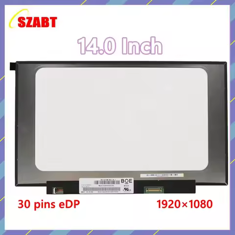14.0" Laptop LCD Screen NV140FHM-N48 For Lenovo ThinkBook T490 T490s T495s P43s T14s P14s T14 Gen 1 