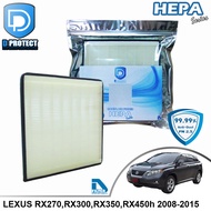 D Filter กรองแอร์ ใช้สำหรับ Lexus เล็กซัส RX270RX300RX350RX450h 2008-2015 HEPA (D Protect Filter Hep