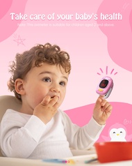 Health Tree Kids Finger Oximeter Baby Pulse Oxymeter Spo2 Heart Rate PI Monitor Cute Penguin Outlook