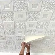 40/80Pcs 3D Wall Panels Peel And Stick, 4.9 Sq Ft Coverage, Printable Faux Brick Wallpaper Sticker W