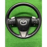 Steering Wheel MAZDA Axela/mazda3 2009 DBA-BL3FW BBN63298202(item halfcut)