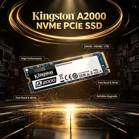 Kingston SSD A2000 NVMe PCIe M.2 2280 250GB 500GB 1TB Internal Solid State Drive Hard Disk For PC No