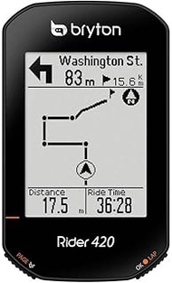 Bryton Rider 420E Wireless GPS GNSS/ANT+ BLE Bike Bicycle Cycling Computer (R420E)