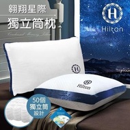 台灣製造Hilton 獨立筒抗菌枕頭 (一對入)