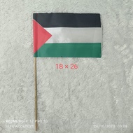 BENDERA MINI PALESTINA STIK BAMBU
