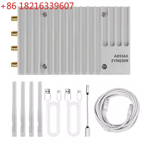 New Pluto+ 70Mhz-6Ghz SDR Software Defined Radio XC7z020 AD9363 for Libiio Iioscope SDRsharp Matlab