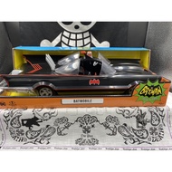 White Card Genuine McFarlane DC 1966 Batmobile Retro Batman Robin Replica
