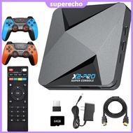 Retro Video Game Console TV Box with 65000+ Games 4K UHD Output Super Console 60+ Game Emulators for