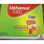 Uphamol 1000 Cold & Flu Honey Lemon