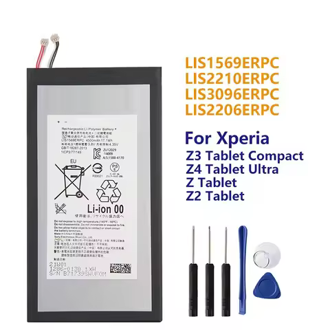 Replacement Battery LIS1569ERPC For SONY Xperia Z3 Tablet Z4 Tablet Ultra SGP712 SGP771 Tablet Z Tab