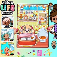 Đồ chơi thủ công DIY ngôi nhà búp bê gudetama house in quiet book