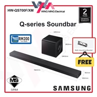 Samsung Soundbar HW-Q800F HW-QS700F HW-B750F HW-B450F Q/B Series Wireless Dolby Atmos Subwoofer
